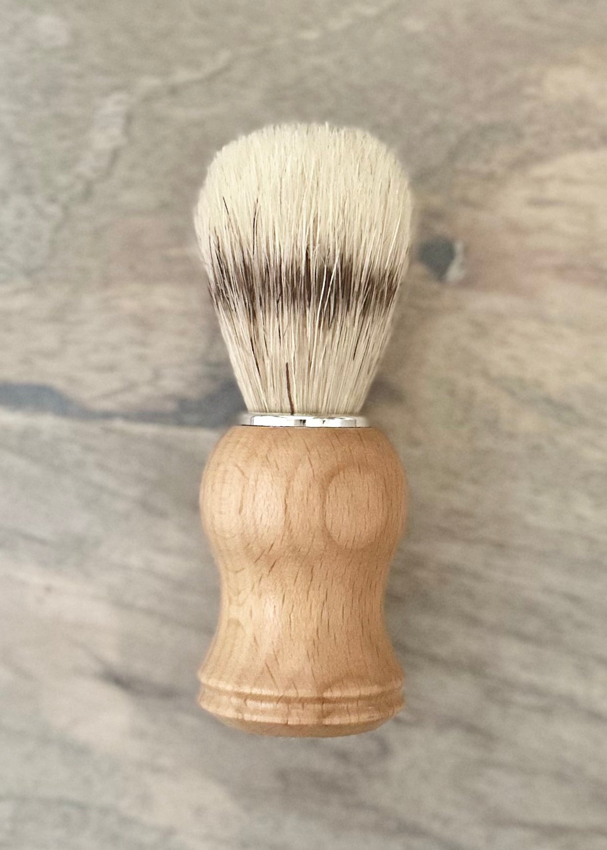 BOAR BRISTLE SHAVE BRUSH WOOD Lathered In Love LLC