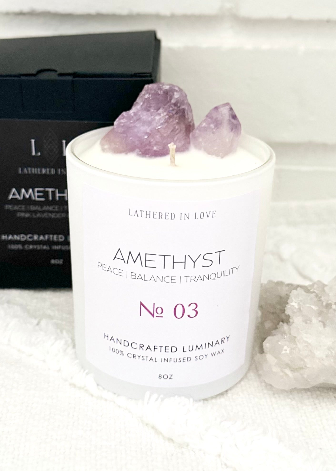 AMETHYST LUMINARY Lathered In Love LLC