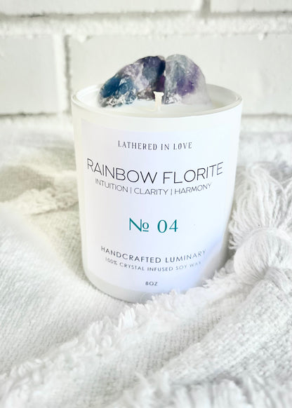 RAINBOW FLUORITE LUMINARY Lathered In Love LLC