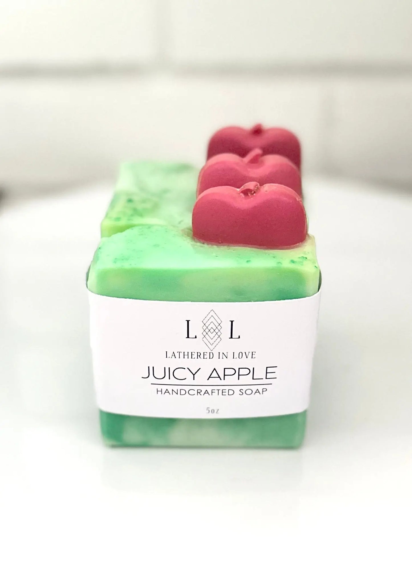 JUICY APPLE SOAP SLICE Lathered In Love LLC