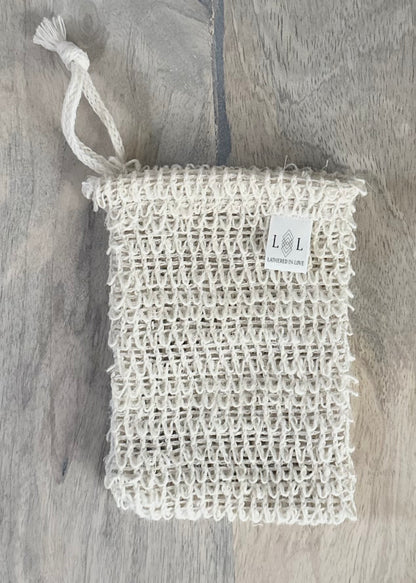 EXFOLIATING SISAL SOAP SACHET Lathered In Love LLC