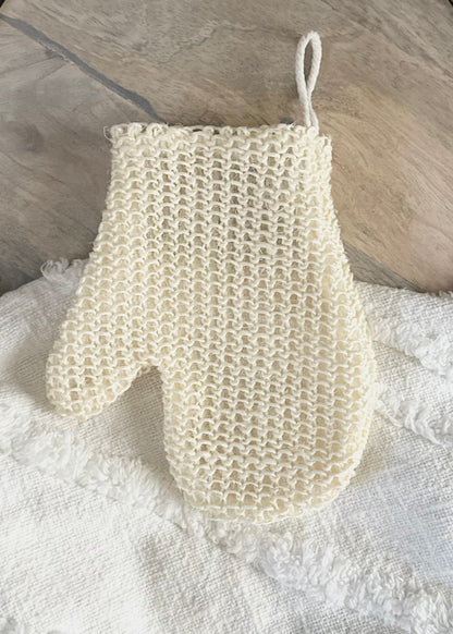 SISAL BATH MITT Lathered In Love LLC