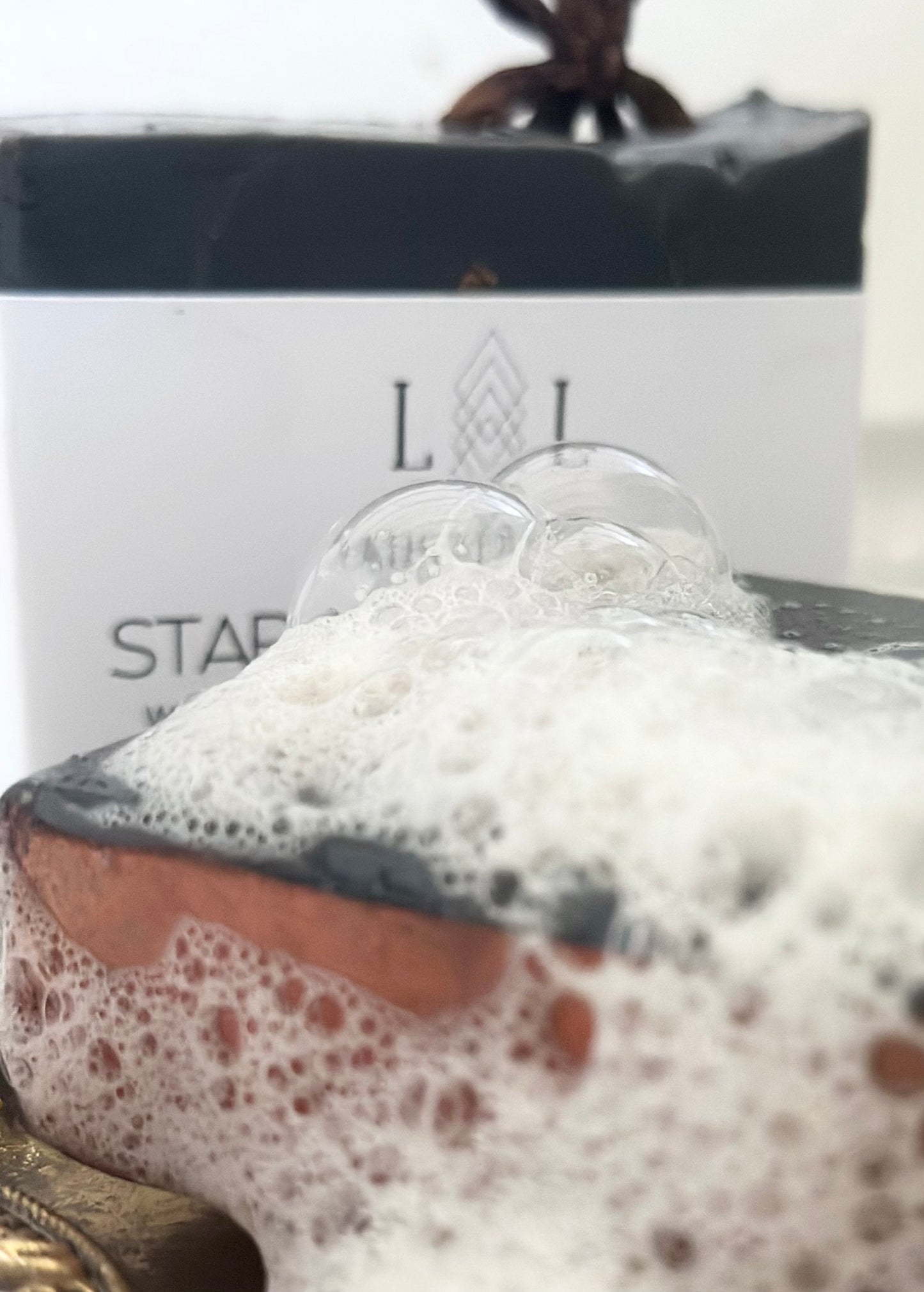 STAR ANISE & FENNEL SOAP SLICE (SKIN PURIFYING) Lathered In Love LLC