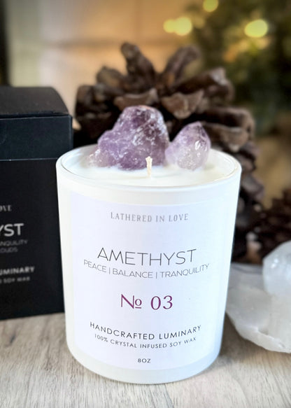 AMETHYST LUMINARY Lathered In Love LLC